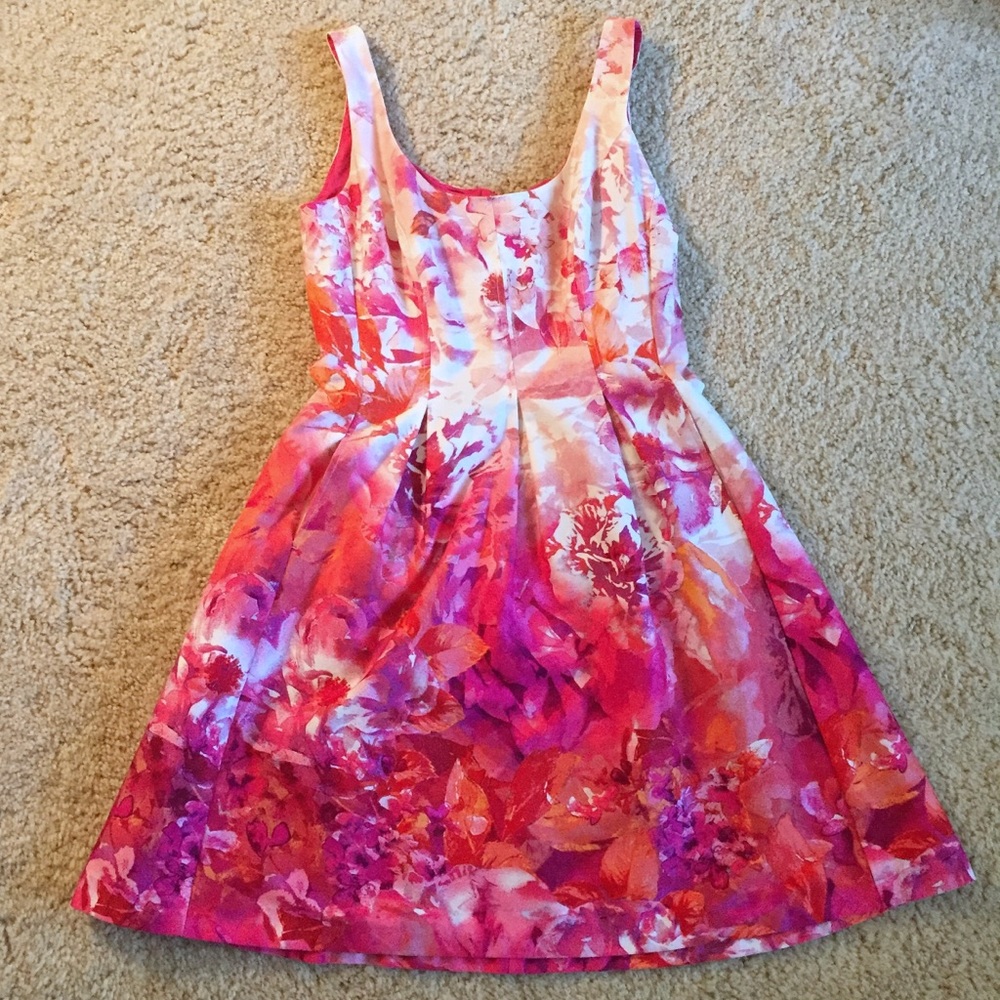 Fit and Flare Dress with Pockets!